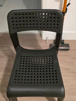 4 Black Ikea chairs