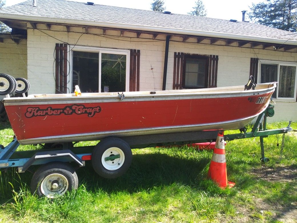 Harbor craft 12ft aluminum boat