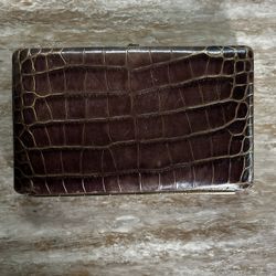 Abas Vintage Leather Clutch 
