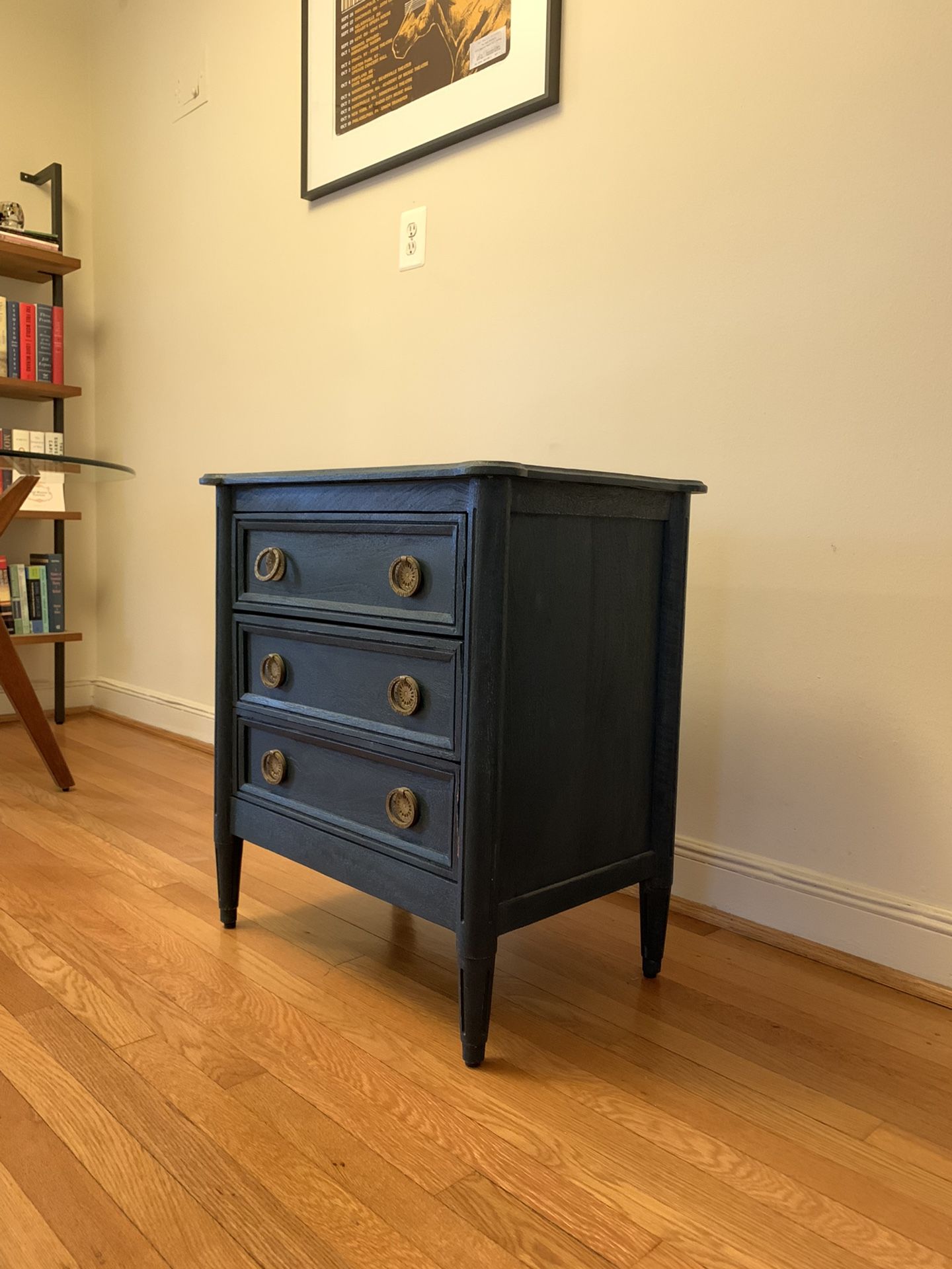 Anthropologie Washed Wood Nightstand