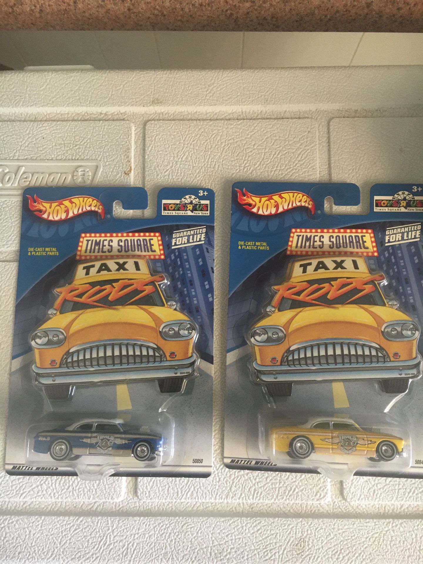 Hot wheels Times Square taxi rods