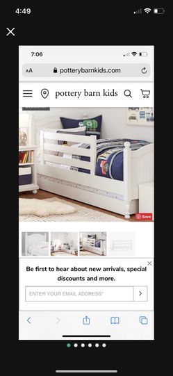 Pottery Barn Universal Bed Rail