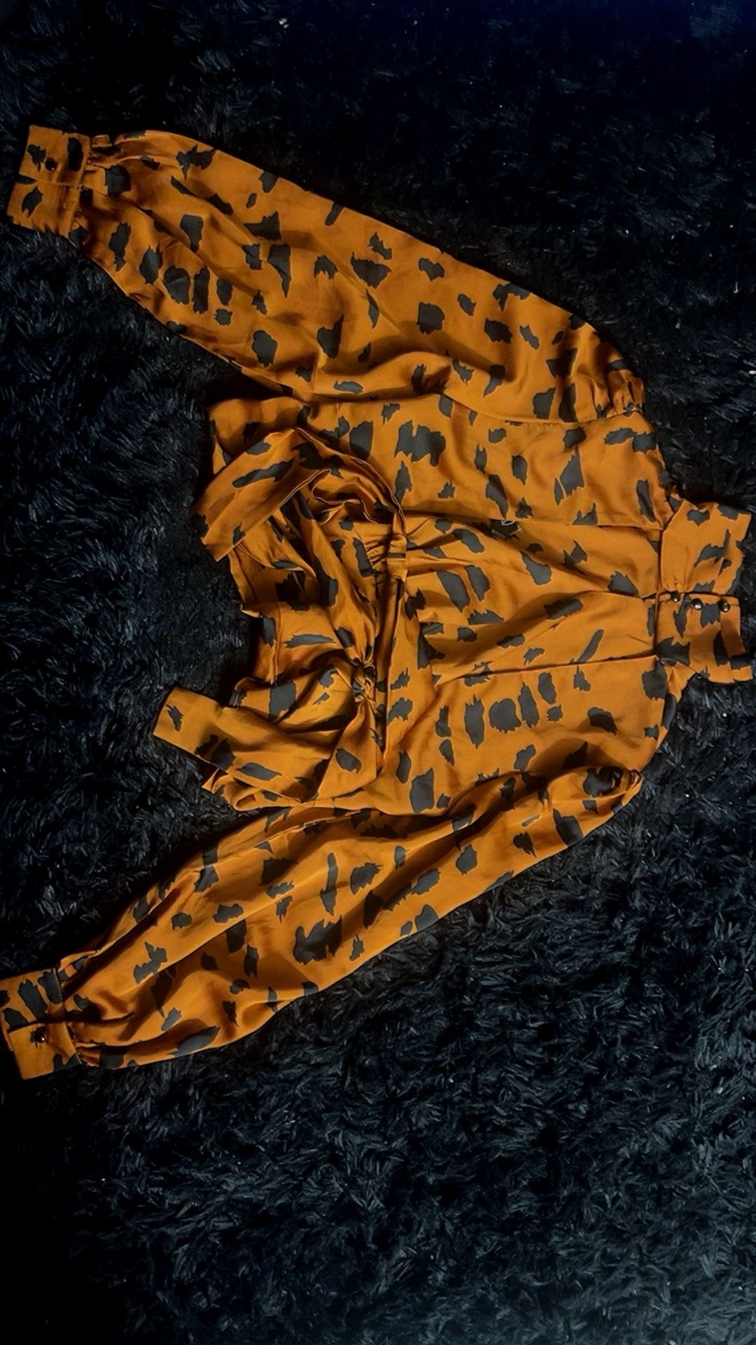 Bronze Orange Blouse 