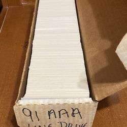 1991 Line Drive Triple A Baseball Cards
