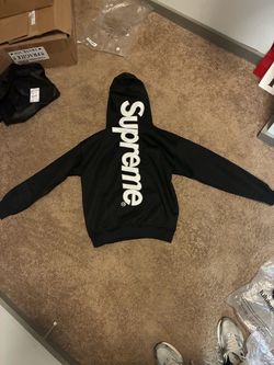 Supreme Black Hoodie Sweatshirt