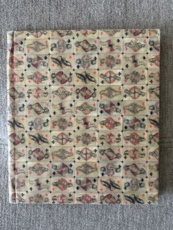 Vintage Neiman Marcus Bridge Score Pad Book Cover Playing Card Print Made Italy