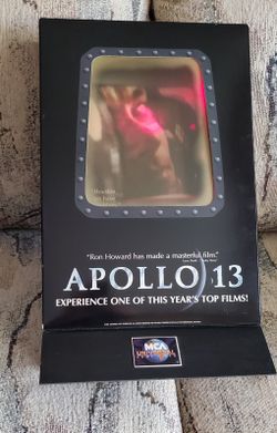 Rare 1995 Apollo 13 Movie Release Light Up Video Store Display