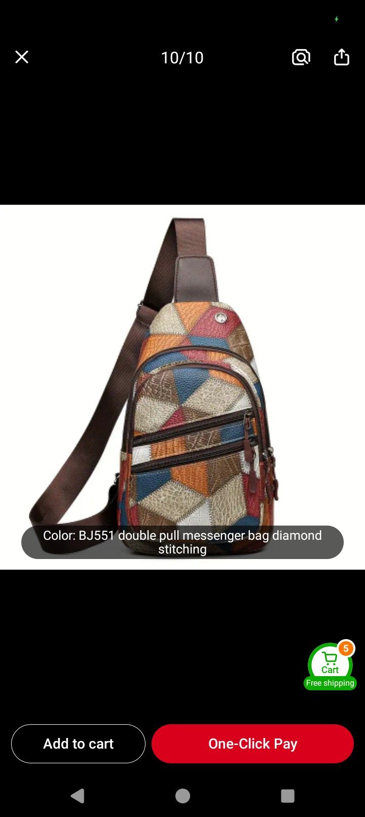 Sling Backpack. Brand New In Bags