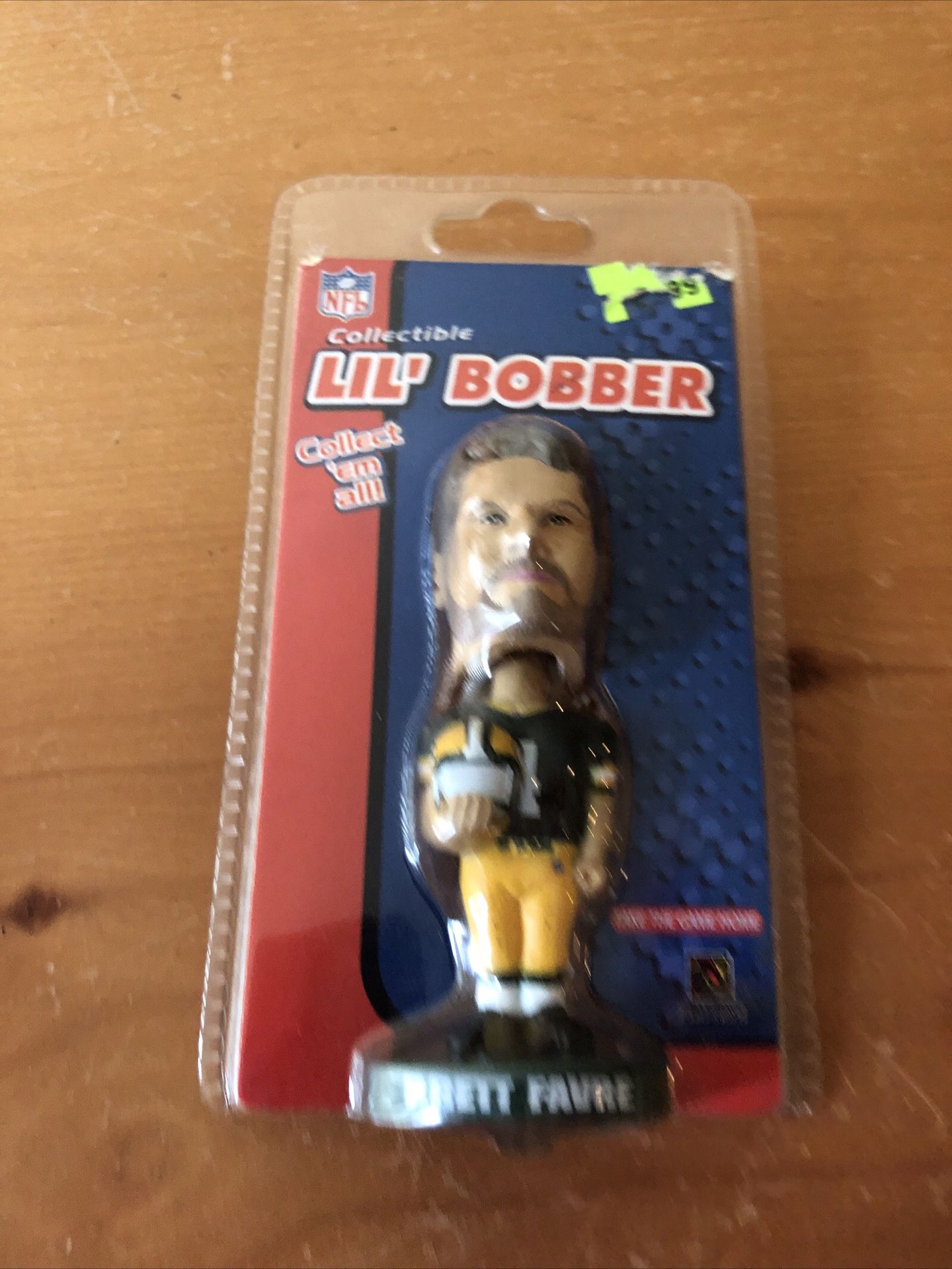 NFL Lil’ Bobber Brett Favre - NEW Sealed