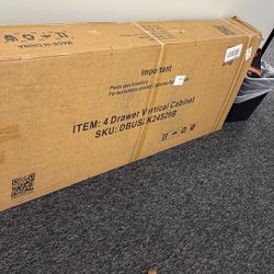 4 Drawer File Cabinet For storage