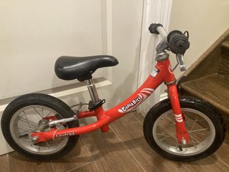 KinderBike Laufrad Balance Bike Trainer EXCELLENT Condition With Adjustable Seat And Handbrake
