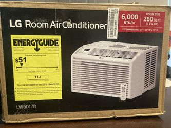 LG 6000 BTU Window AC Unit