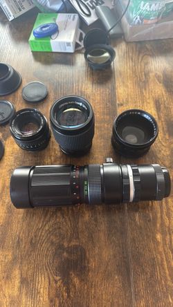 Vintage Camera Lenses
