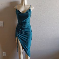 Sexy Green Windsor Large Dress