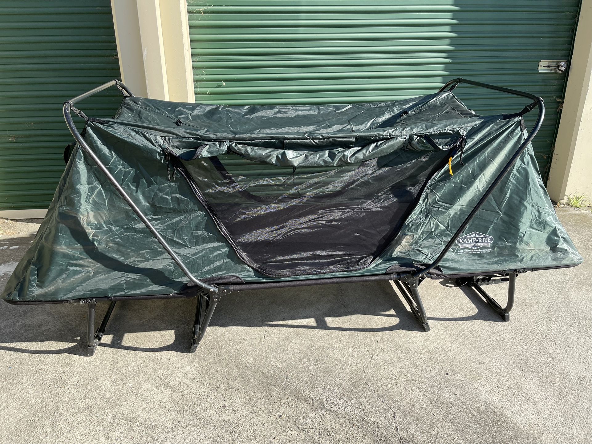 Kamp-Rite Oversize Tent Cot Folding Outdoor Camping Hiking Sleeping Bed
