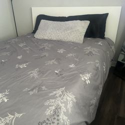 Ikea bed frame and mattress 