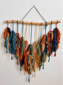 Large boho macrame wall hanging