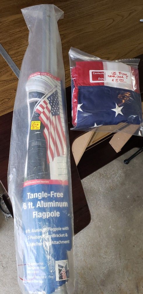 Flag And Flag Pole/original package