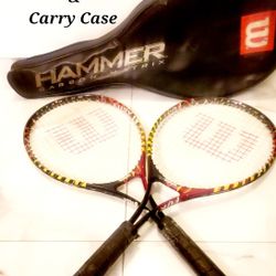 Tennis Starter Set 2 Racquets  & 10 Balls -Great Exercise • Palm Springs 🌴 