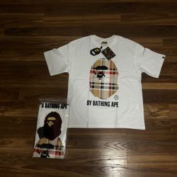Bape/Burberry t-shirt