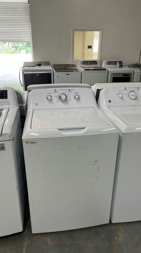 GE Top Load Washer White High Efficiency