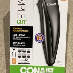 New Conair 12pc Clippers-$5