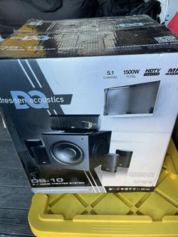 Dresden Acoustics DS10 1500W 5.1 Home Theater System