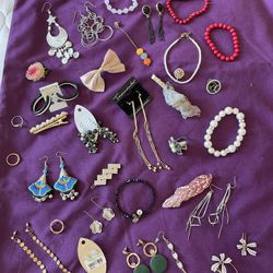 Jewelry Earrings Bracelet Rings New Never Used