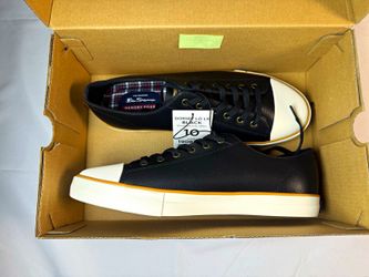 Ben Sherman Dorset Lo LX Men's Black/White Lace-Up Sneaker Memory Foam US 10 [COPY]
