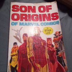 Son Of Origins Of Marvel Comics Signed By Stan Lee