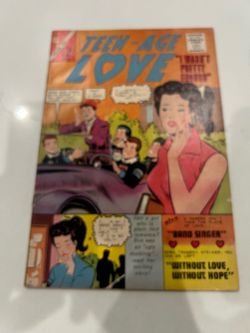 Charlton Comics Teen-Age LOVE #40 Good Condition 1965 I Wasn't Pretty Enough, VG