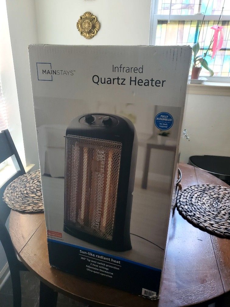 Mainstays Quartz Electric Tower Space Heater Indoor