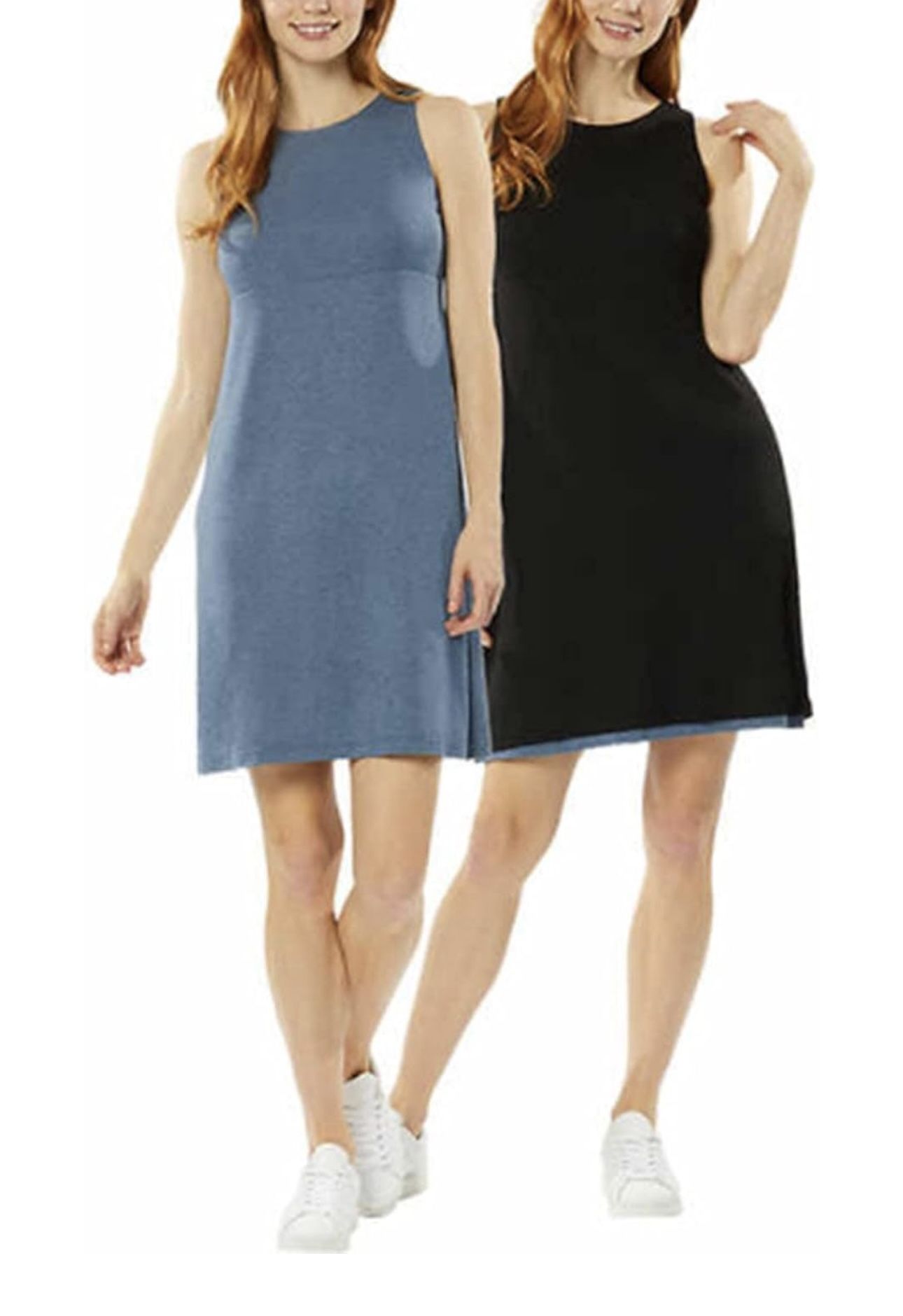 32 DEGREES Ladies' Reversible Dress (Black & Indigo, S)