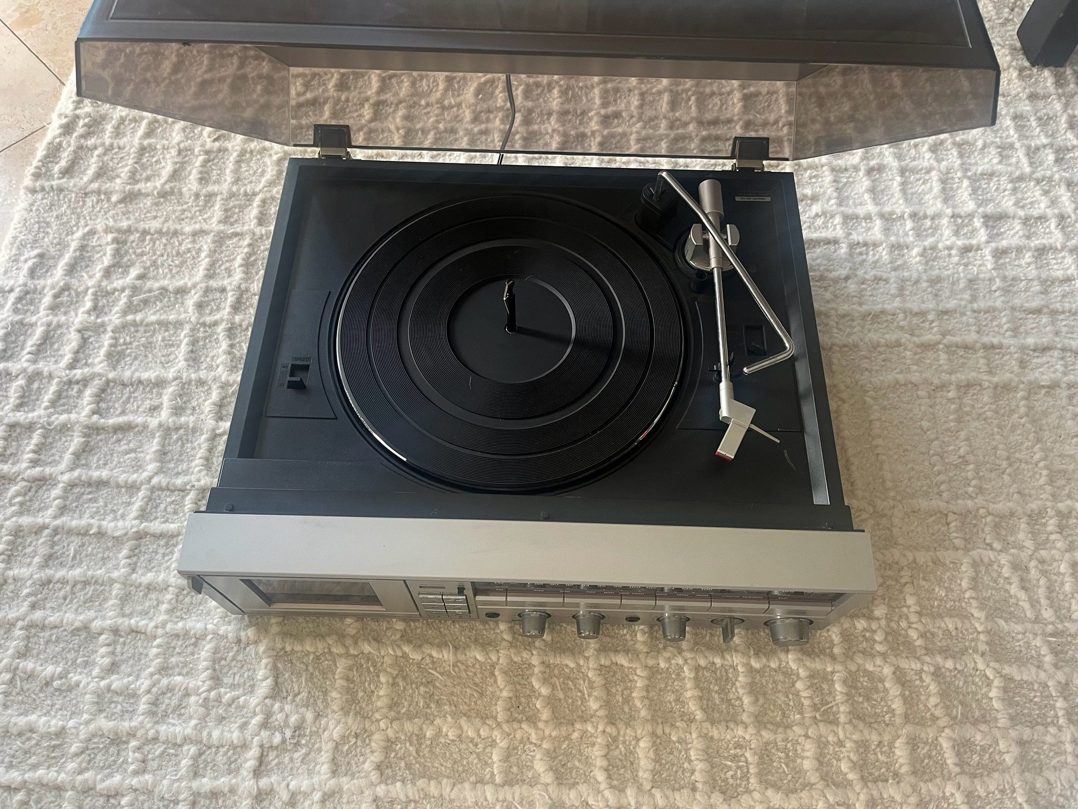 Rare Panasonic Record Player/radio/cassete Perfect Condition