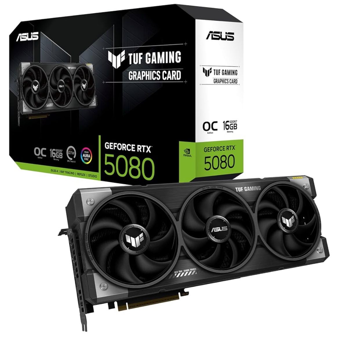 Brand new Asus TUF RTX 5080 Video Card 