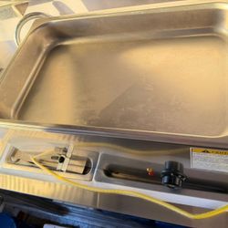 VEVOR Food Warmer - Electric Water Bath (4 Trays)