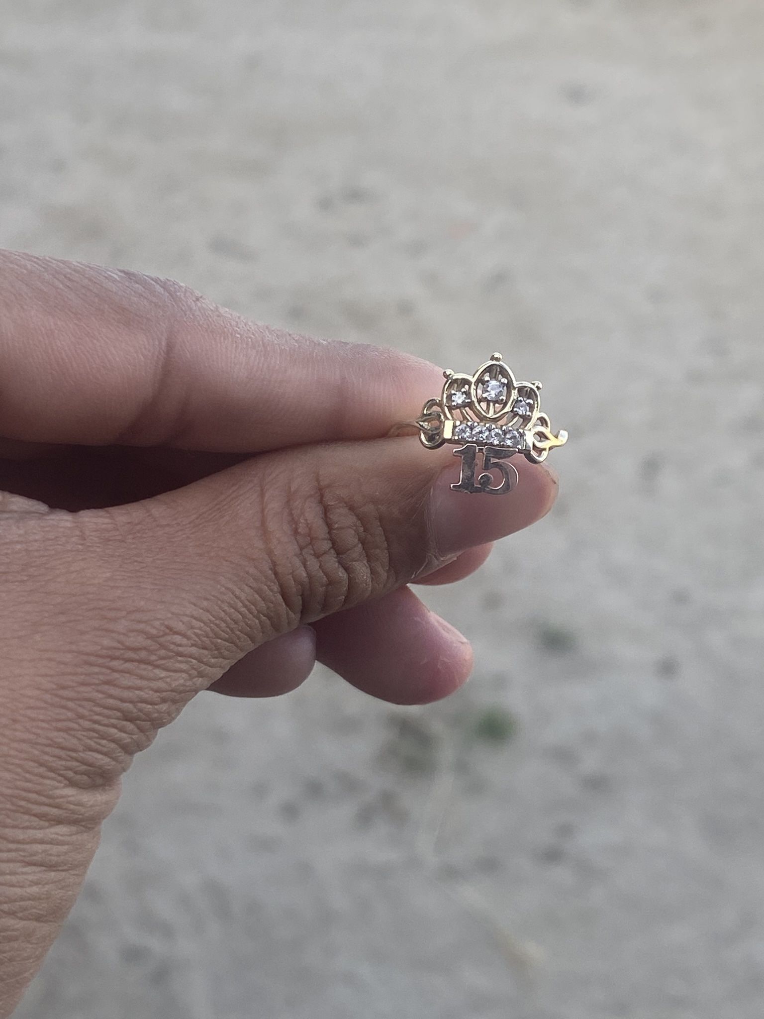 Size 5 Ring 14k Gold