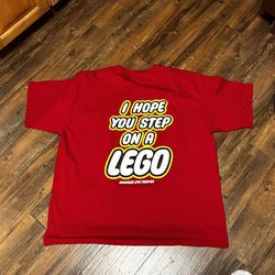 Assholes Live Forever Lego T shirt 3XL Red 