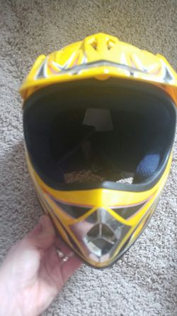 Childrens helmet for off road bike riding quad XL