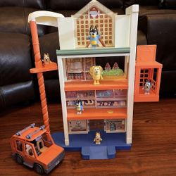 Bluey Hammerbarn Shopping Center Mega Set