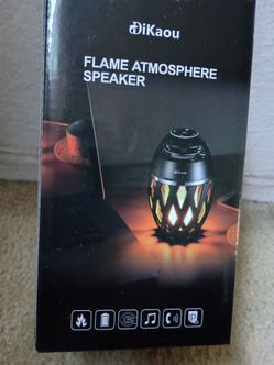 Dikaou Flame Atmosphere Wireless Speaker Sound system Subwoofer Brand New