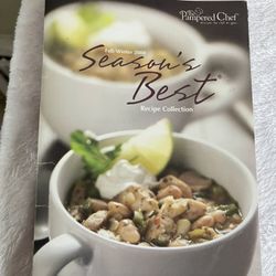 Collection Of Pampered Chef Cookbooks