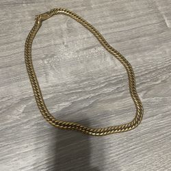 Gold Gods 18k Plated Cuban Link Chain 