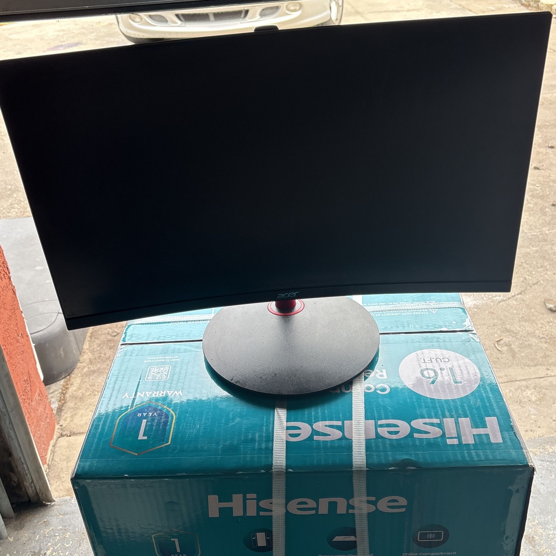 Acer Monitor 23 Inc Curved With No Cord
