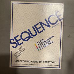 Sequence By JAX Strategy Card Board Game 