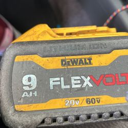 Dewalt Sawzall And 9ah Battery For Sale 