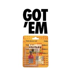 Brand New The Canvas Don Kanye West The Build Of Pablo LEGO Minifigure!!!!!