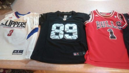All size youth mediums various "sports jerseys"