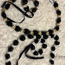 KAKUI NUT NECKLACE + BRACELET