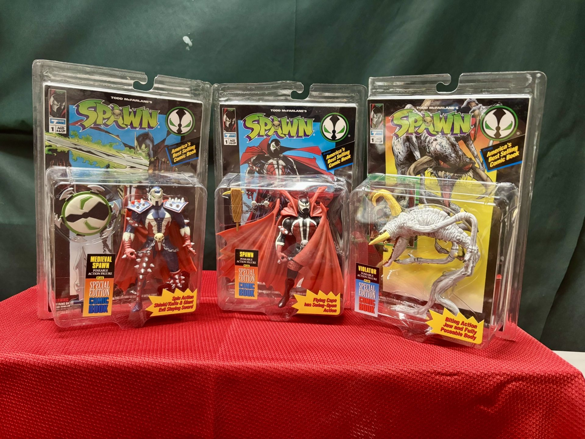 First 3 Spawn Characters  “1994” - Unopened & Mint Condition!